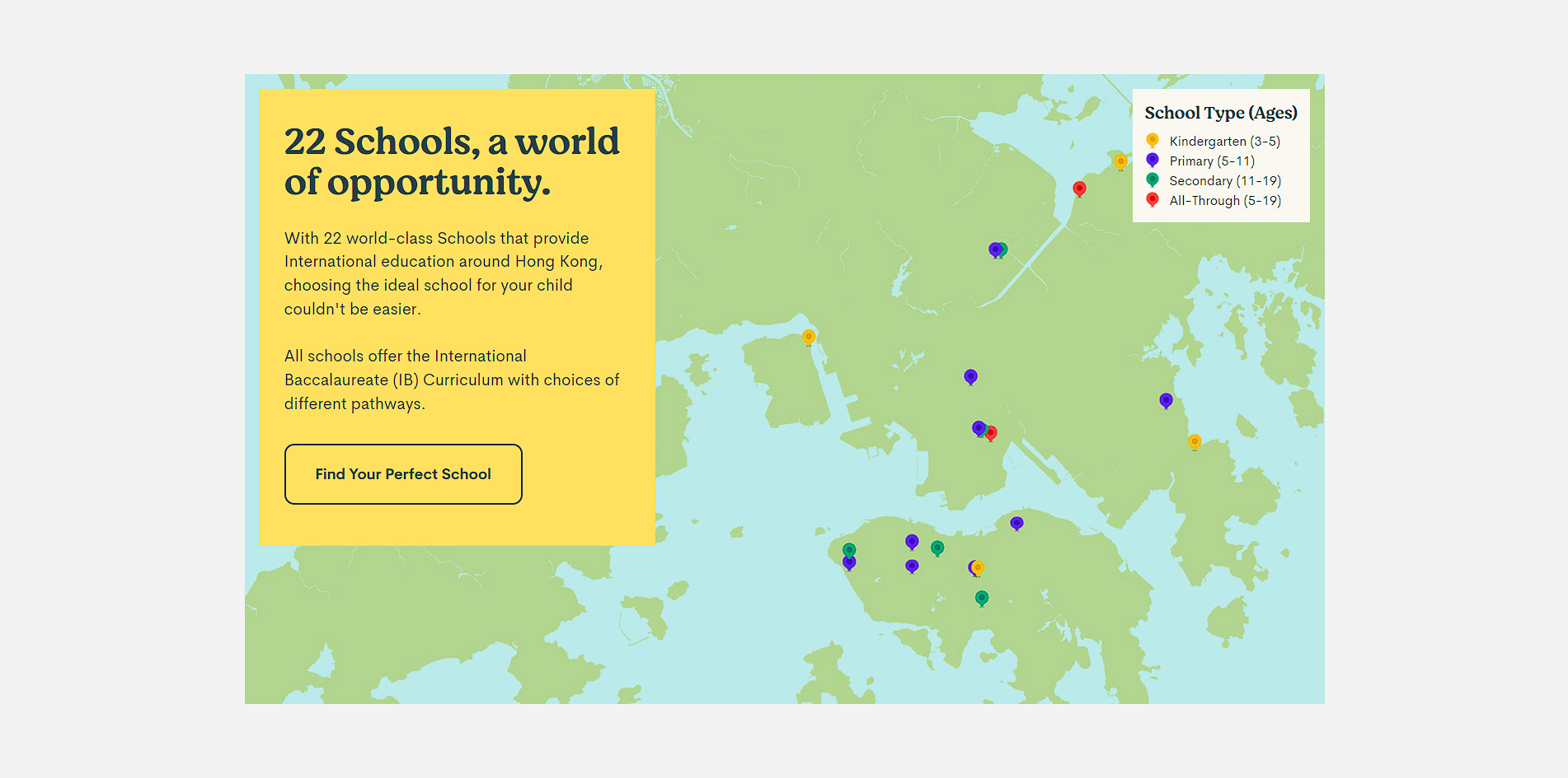 ESF School Map Static