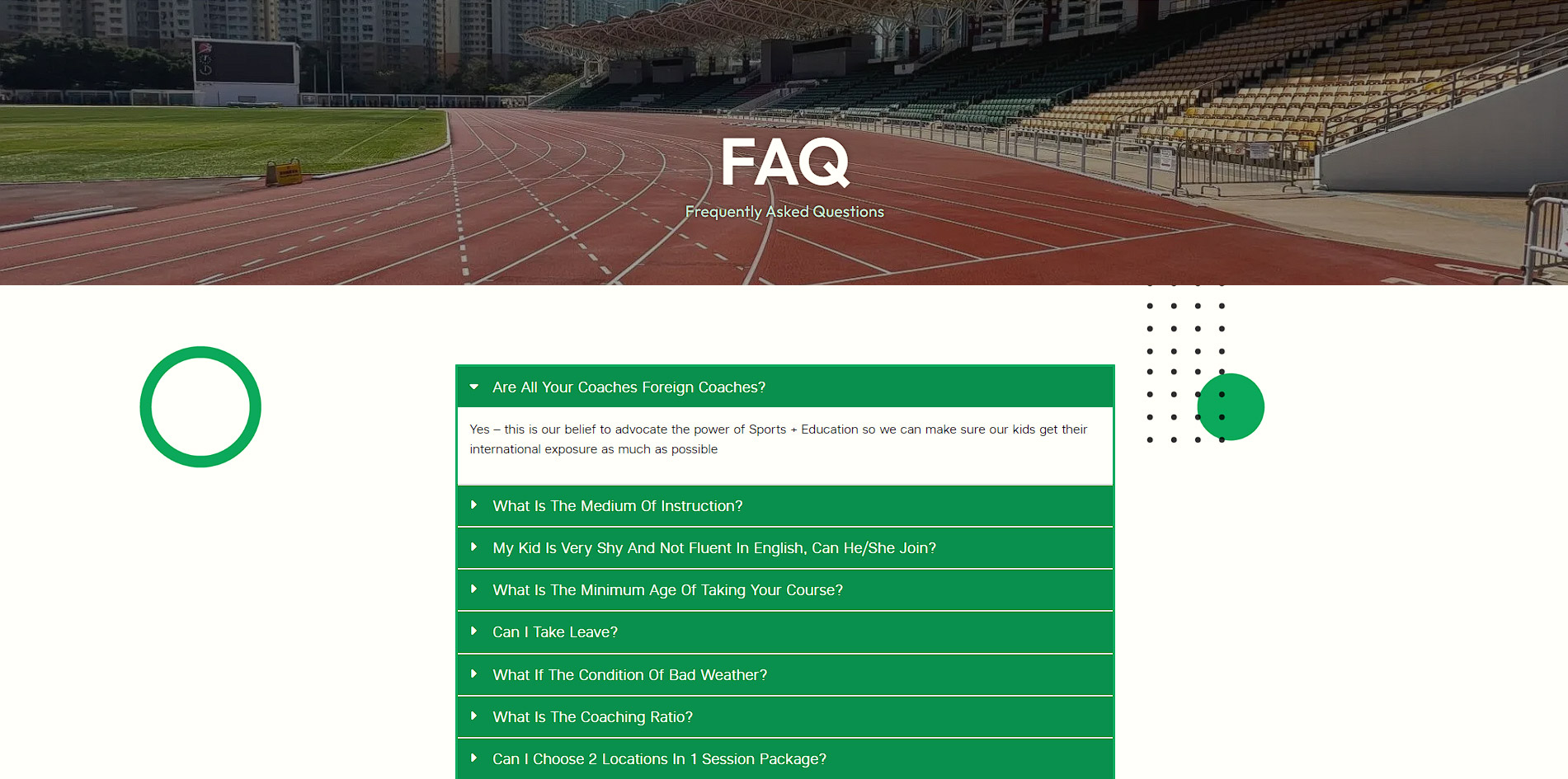 Frequently Asked Questions